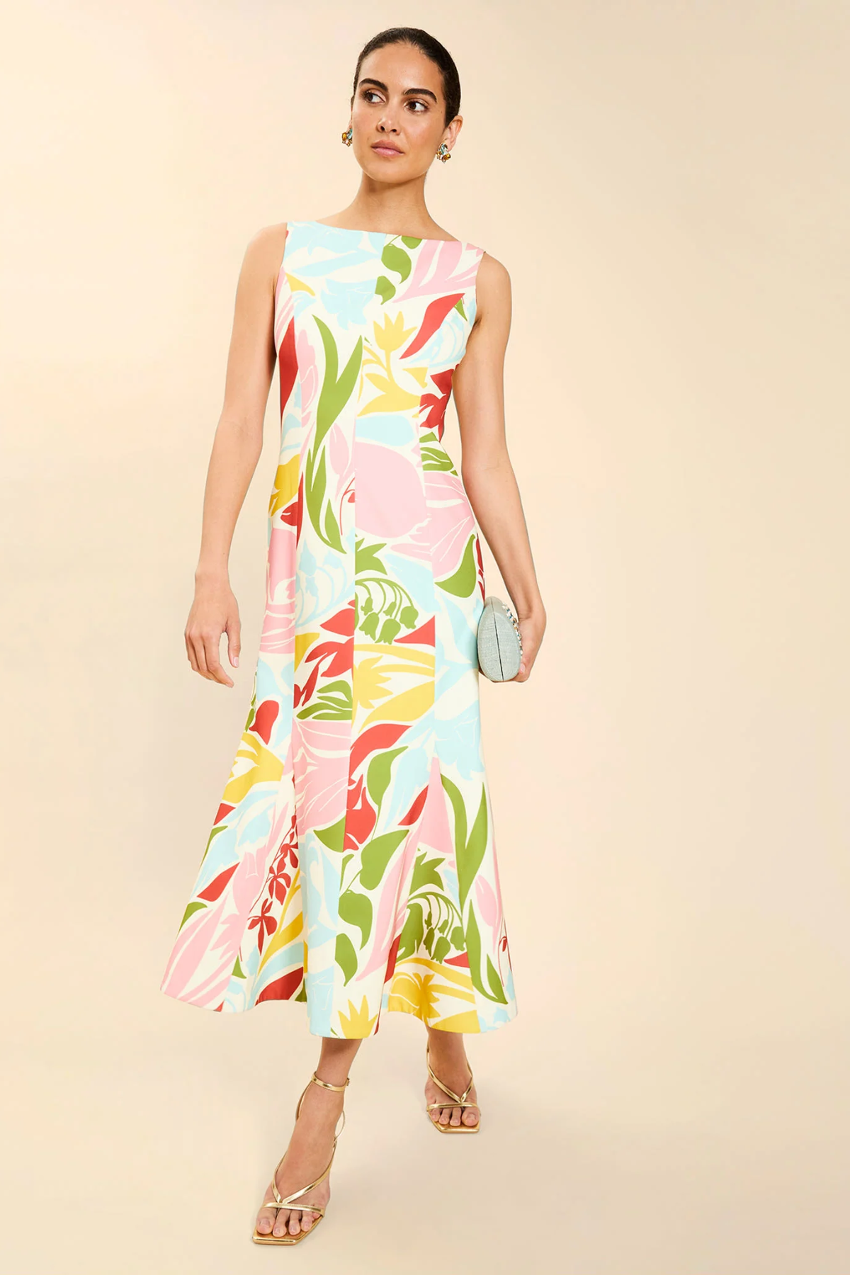Sunnyside Convertible Midi Dress Tuscan Daydreaming / 4
