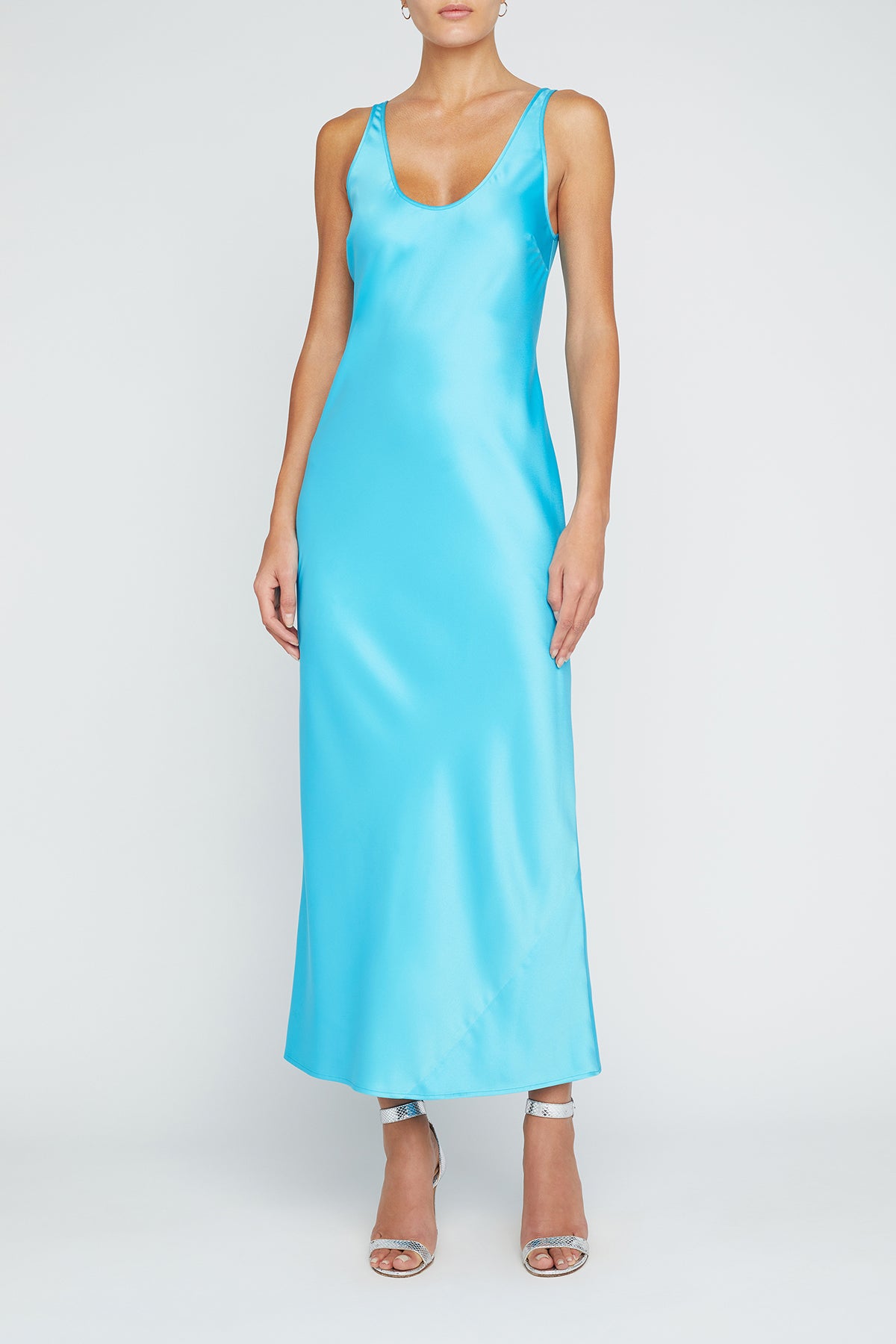 Akiya Tank Dress - Blue Atoll