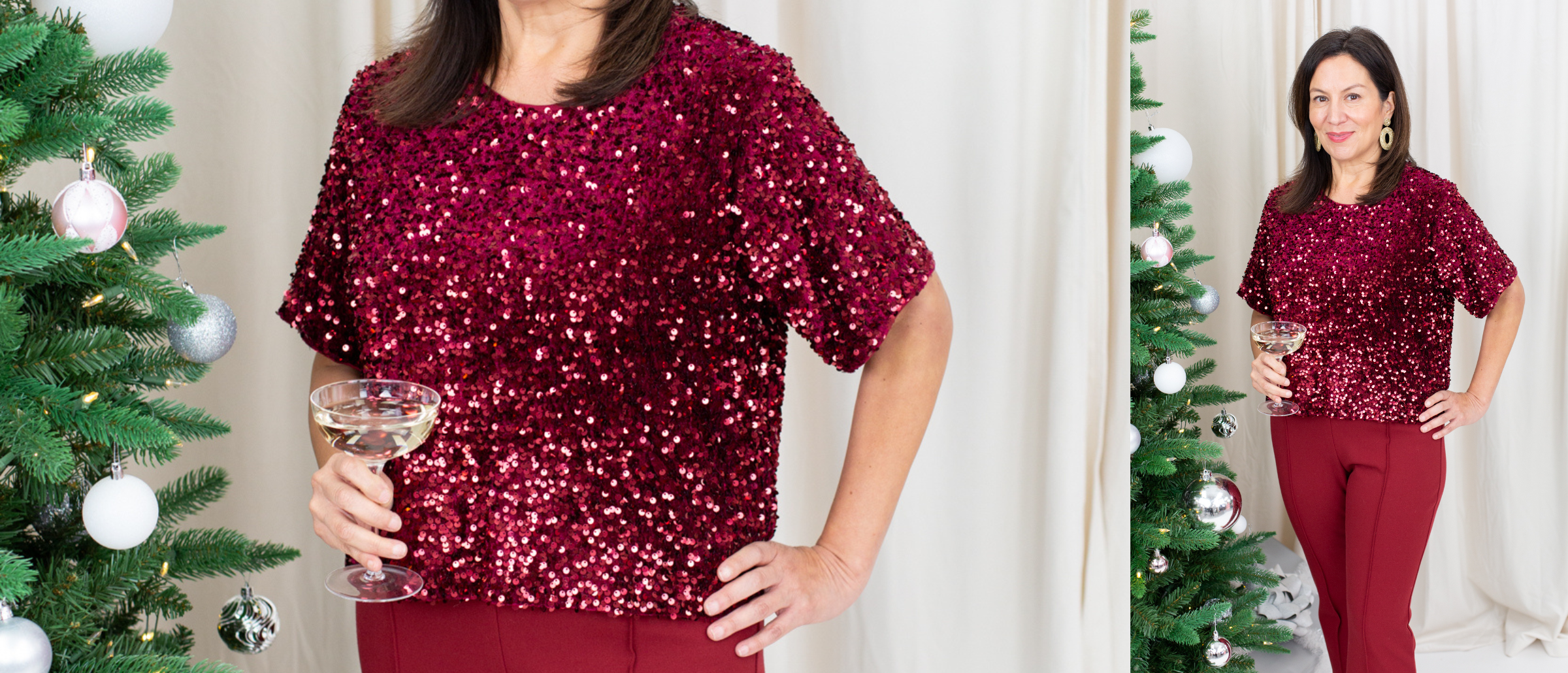 How to Wear Sequins for the Holidays  - and Long After the New Year!