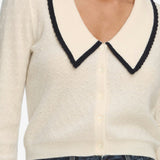 Long Sleeve Cashmere Sailor Sweater