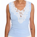 Elna Lace Combo Top