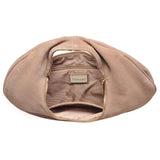 Farrah Genuine Suede Leather Hobo