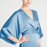 Kimono Satin Cocktail Dress