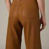 The Mia Wide Leg Ankle Coated