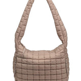 Leda Quilted Nylon Puffer Hobo