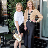 Italian Lace Knit Short Sleeve Top