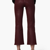 The Callie Cropped Bootcut Coated
