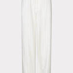 White pleated skirt on a white background