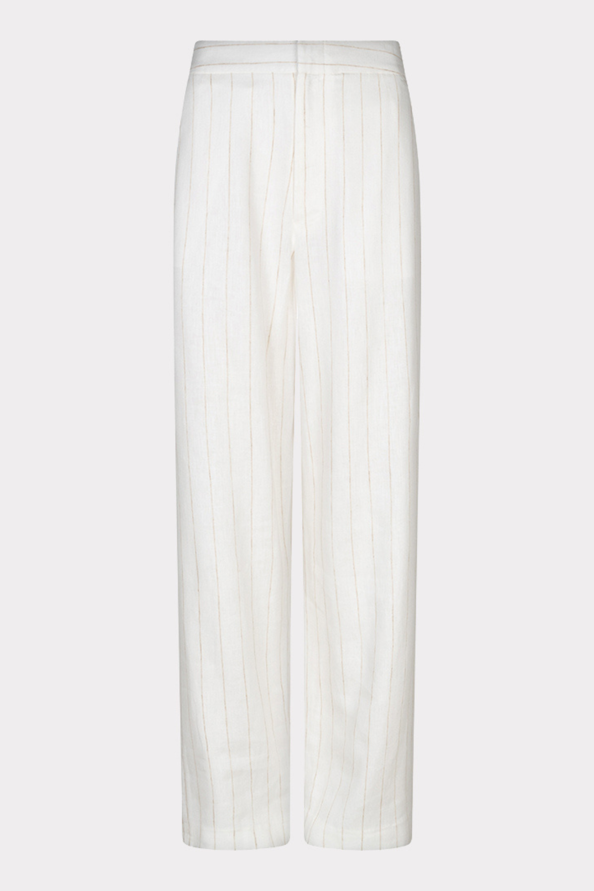 White pleated skirt on a white background