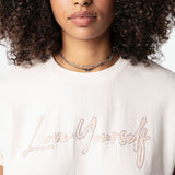 Tommer Co Love Yourself Strass Tee