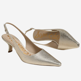 BIANKA SLING BACK KITTEN HEELS
