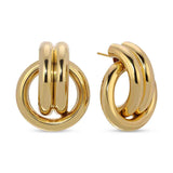 Viola Door Knocker Earring