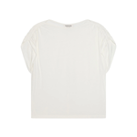 White sleeveless top on a white background