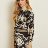 Maeva Ikat Tapestry Sweater