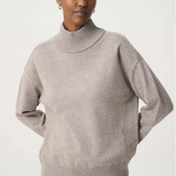 Embellished Turtleneck Sweater