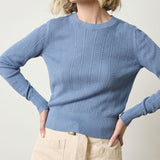 Multi Stitch Pullover Sweater