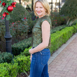 Sequin Bubble Muscle Tank