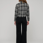 Women's neutral style featuring a relaxed silhouette and polished everyday design.