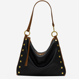 Large structured tote bag with sturdy shoulder straps and a spacious interior designed for everyday use.