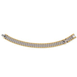 Waterproof Chunky Two-Tone Bracelet