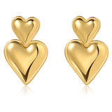 Brynn Heart Earring