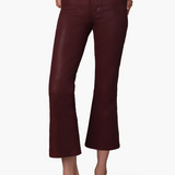 The Callie Cropped Bootcut Coated