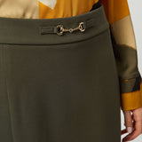 Heavy Knit Straight Pull-On Skirt