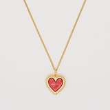 Red Heart Necklace