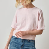 Rib Trim Short Sleeve