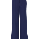 Navy blue pants on a white background