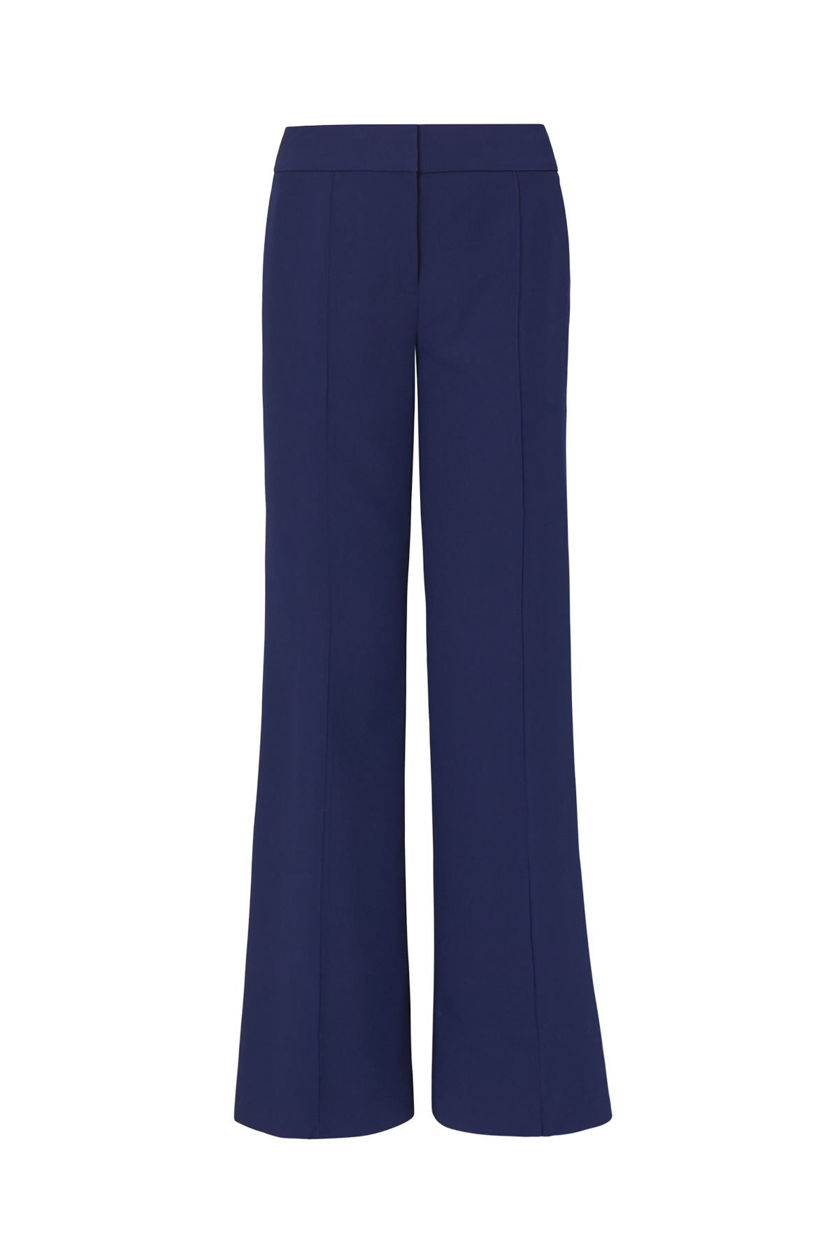 Navy blue pants on a white background