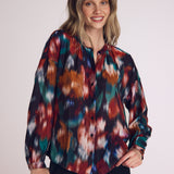 Mandarin Collar Button Down