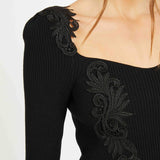 Mallory Top in Black