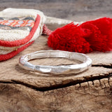 Boho Stretchy Minimalist Bangle Raw