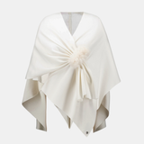 Faux Fur Draped Cover Up