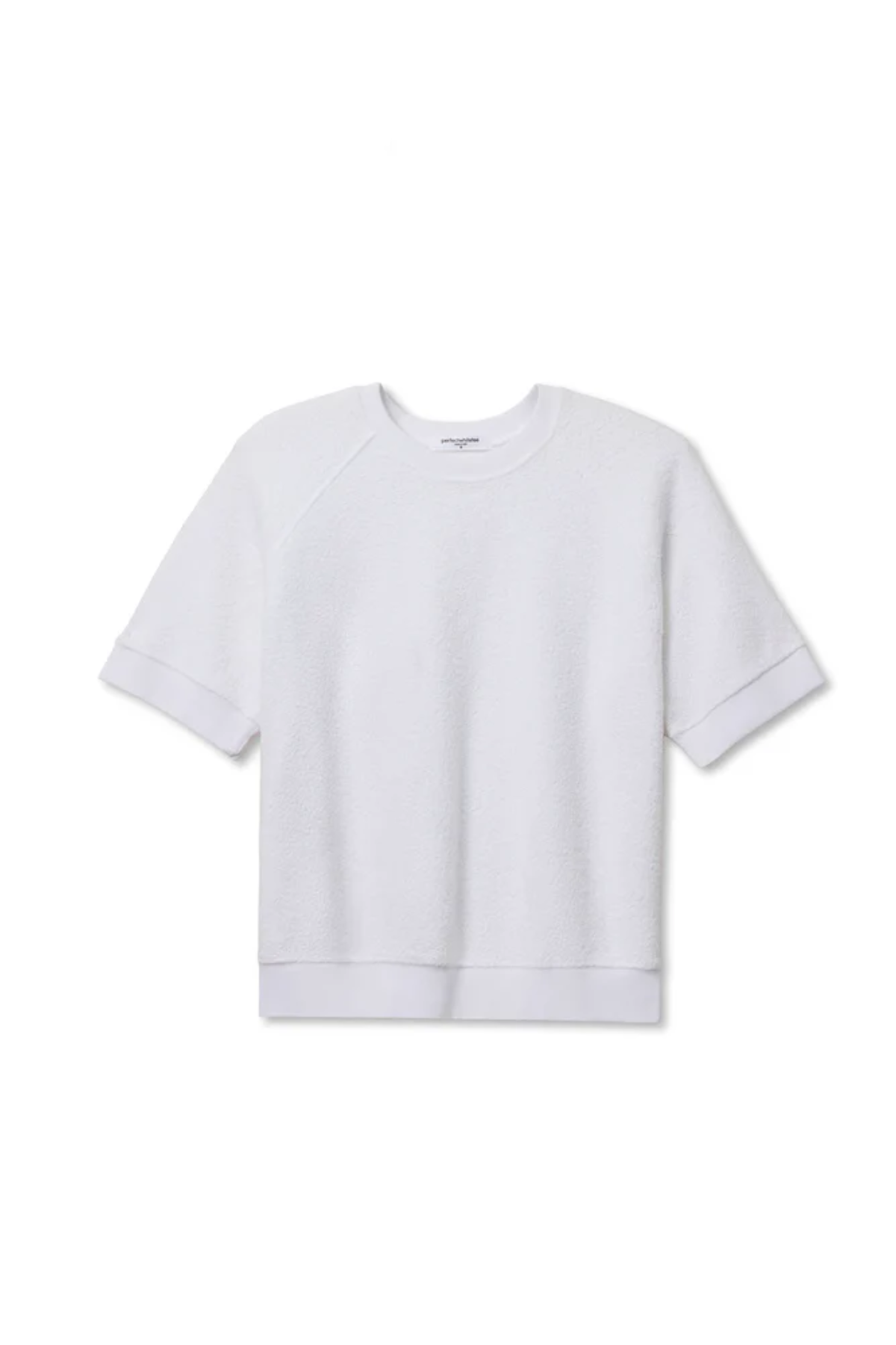 white top on white background 