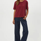 Nina Crew Neck Short Sleeve Tee