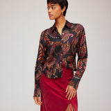 Tawnie Side Pleat Shirt