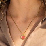 Red Heart Necklace