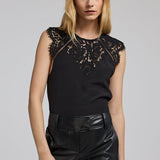 Zia Lace Combo Blouse