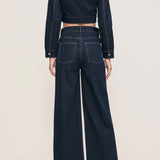 Hepburn Wide Leg: High Rise 32'