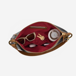 Large structured tote bag with sturdy shoulder straps and a spacious interior designed for everyday use.