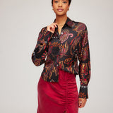 Tawnie Side Pleat Shirt