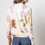 Tie Dyed Cardigan Sweater