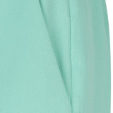 Close-up of light blue fabric texture