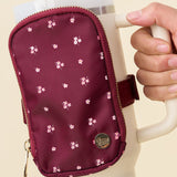 Tumbler Fanny Pack, Pretty Posies Plum