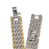 Waterproof Chunky Two-Tone Bracelet