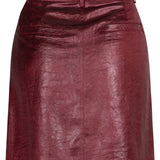 Crinkle Metallic Skirt