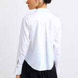 Long Sleeve Zip Front Shirt