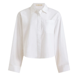 White shirt on a white background